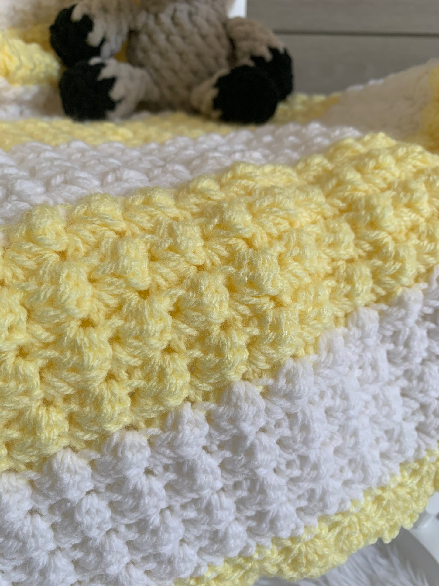 Sweet Dreams Gift Set - Yellow Blanket with Moose