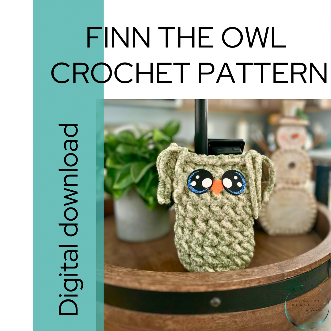 Finn the Owl printable crochet pattern
