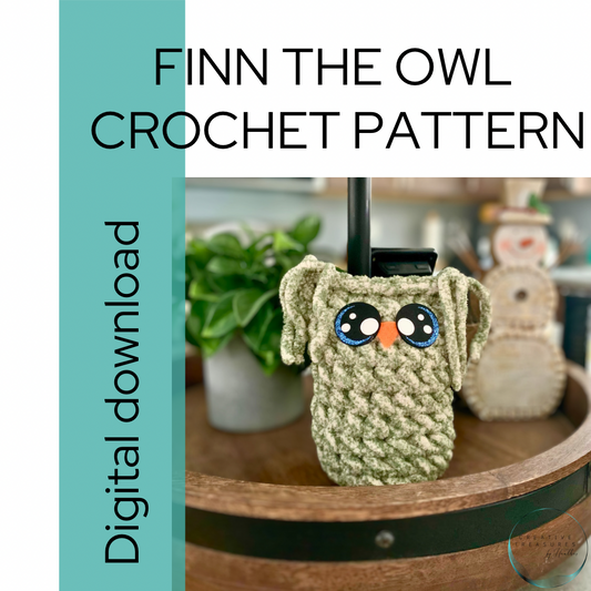 Finn the Owl printable crochet pattern