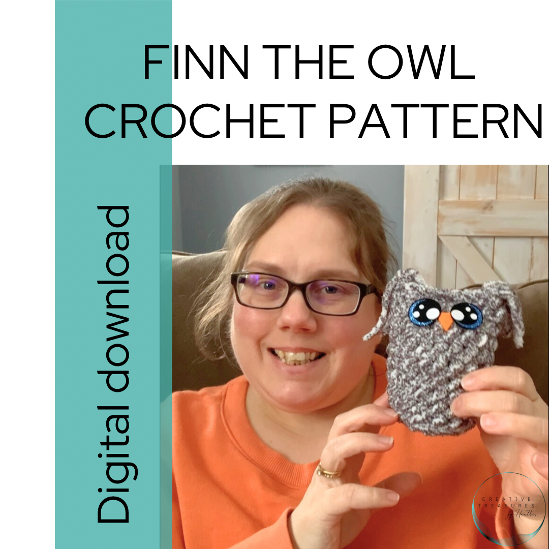 Finn the Owl printable crochet pattern