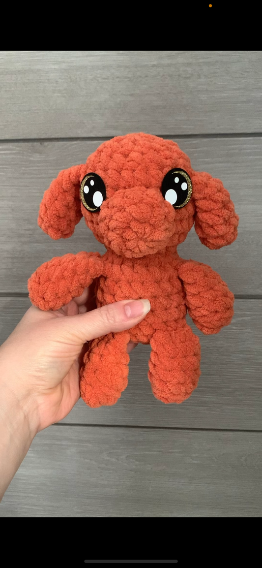 Sweet Dreams Gift Set - Pink Blanket with Orange Dog