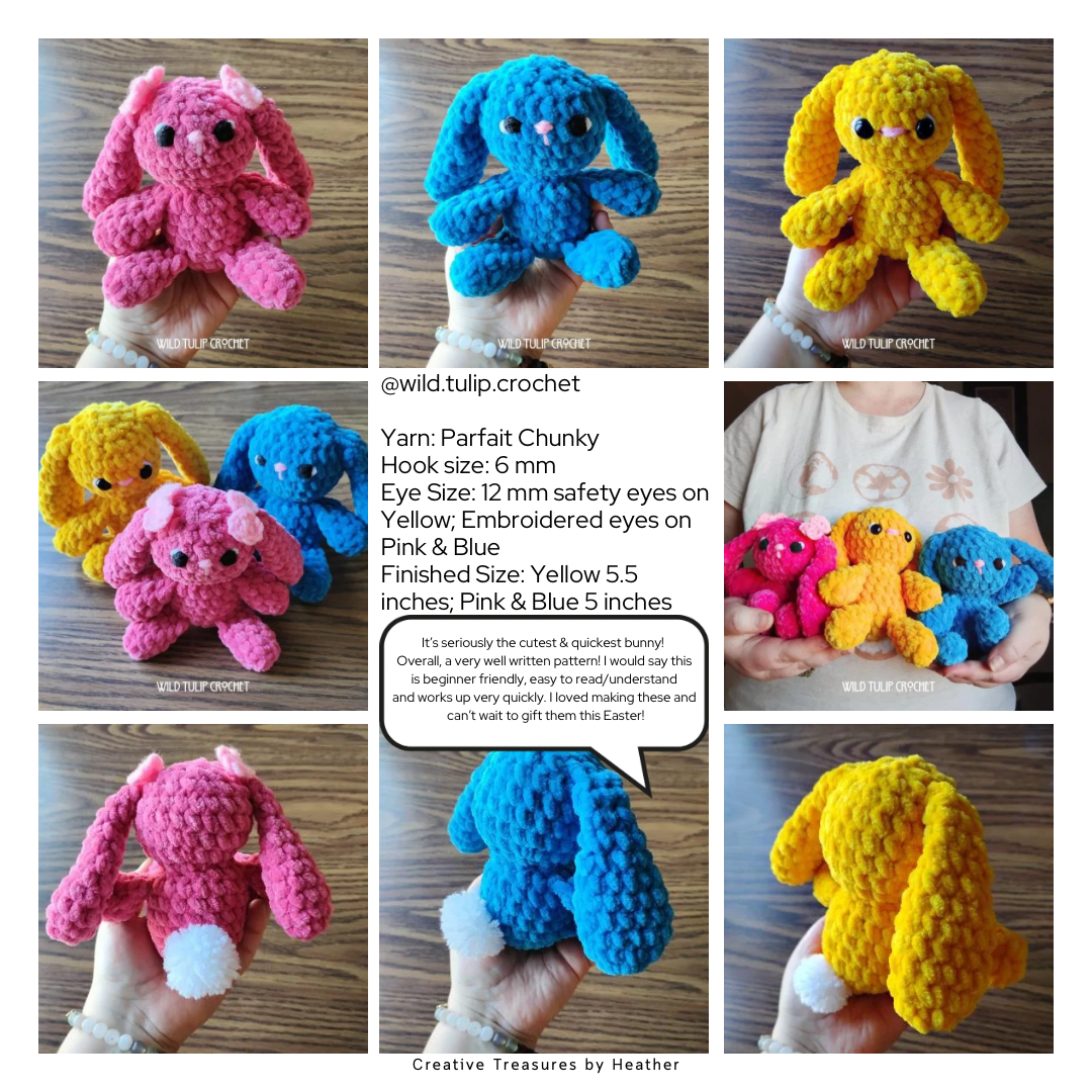 Baylee the Bunny Crochet Pattern