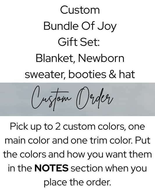 Custom Bundle of Joy Gift Set
