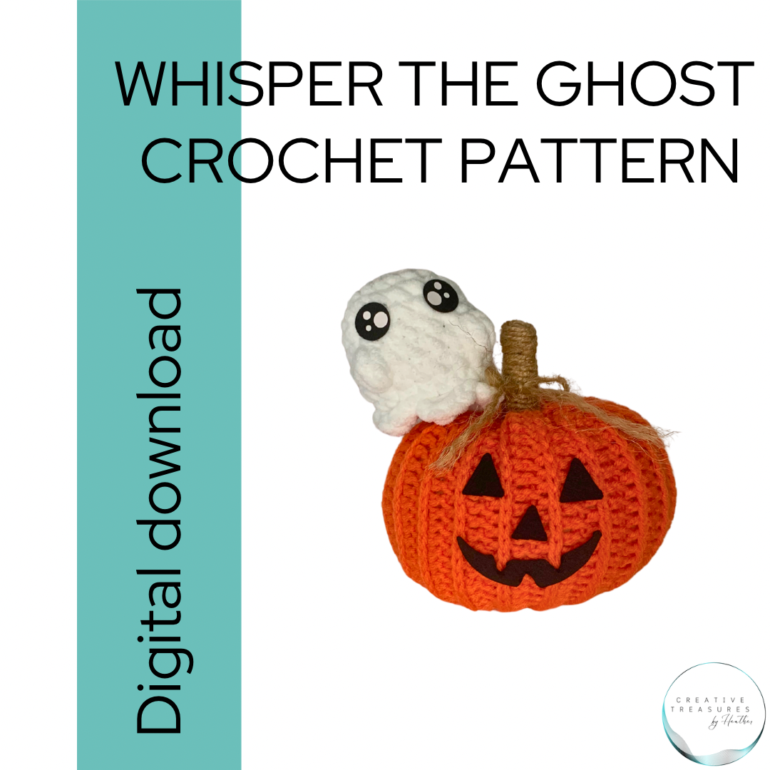 Whisper the Ghost printable crochet pattern