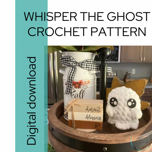 Whisper the Ghost printable crochet pattern