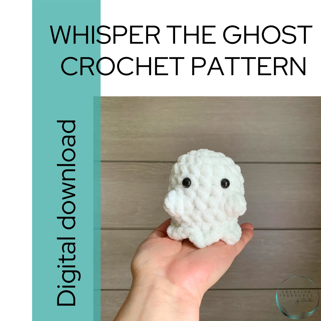 Whisper the Ghost printable crochet pattern