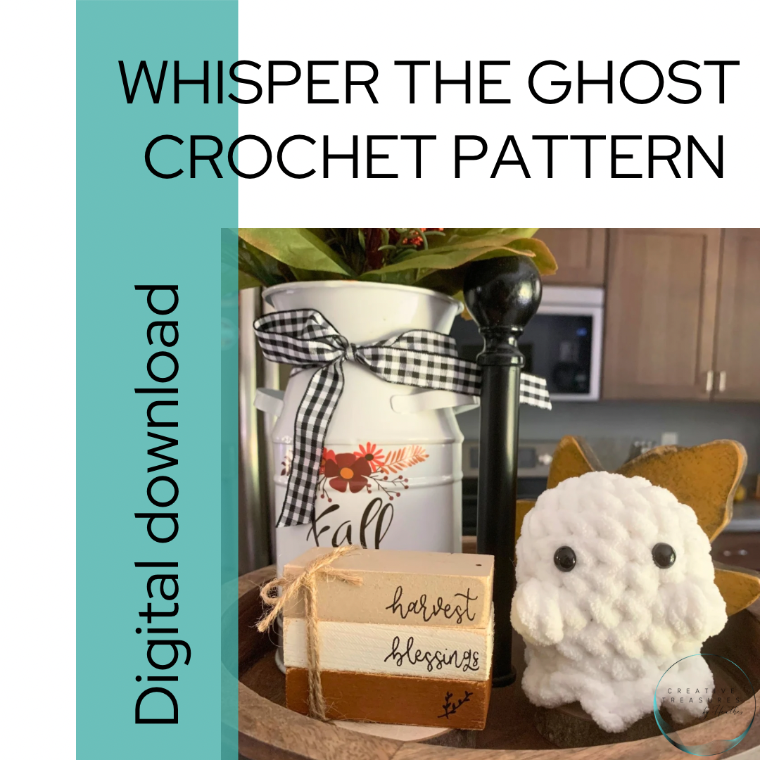 Whisper the Ghost printable crochet pattern