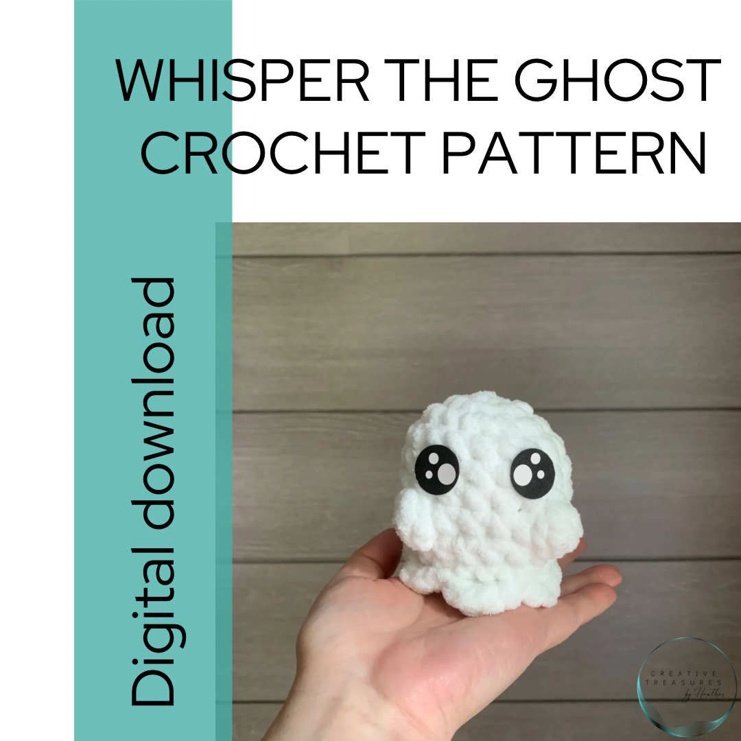 Whisper the Ghost printable crochet pattern